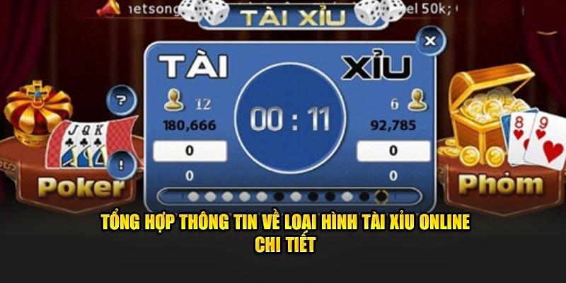 Tổng hợp thông tin về loại hình tài xỉu online chi tiết